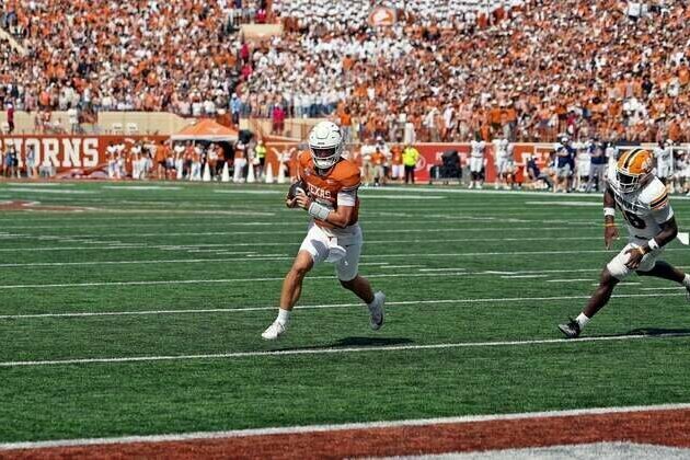 Arch Manning overcomes slow start to lead No. 7 Texas past UTEP