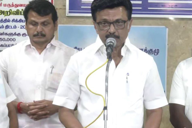 "Never has such a large number of people lost their lives in a program organised by political party": CM MK Stalin