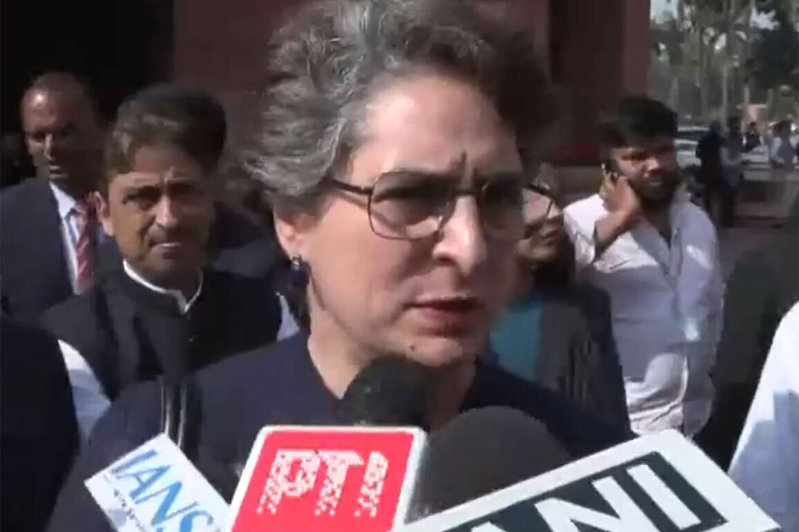 "What are we coming here for? They should allow Rahul to speak": Priyanka Gandhi after non-productive Lok Sabha day