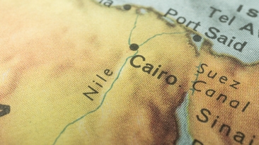 The Suez Canal makes Egypt's location strategic for mineral exports.