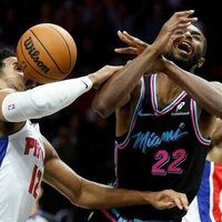 Pistons nearly relinquish big lead, halt Heat's win streak