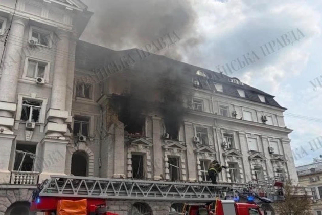 Seven hurt in drone strike on Ukraine’s SBU headquarters