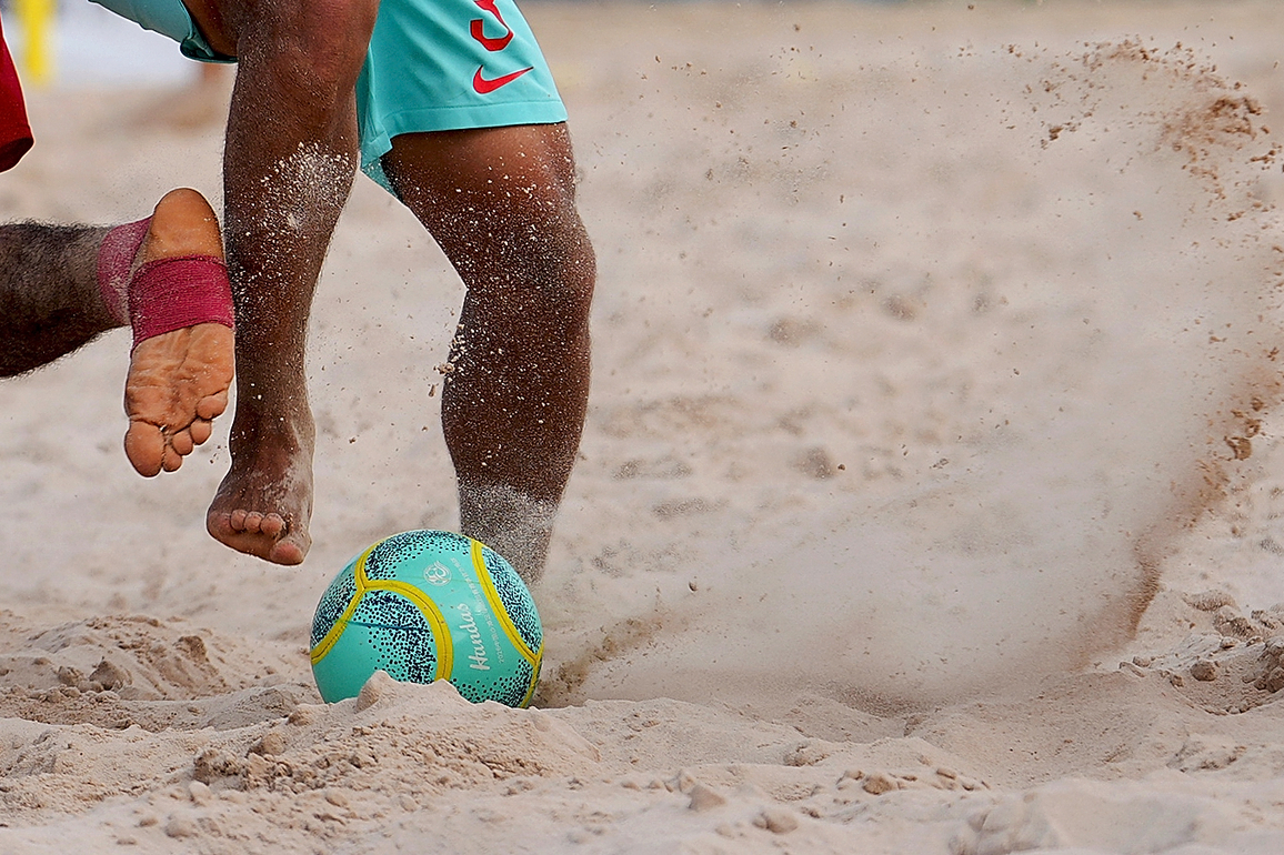 (SP)CHINA-HAINAN-SANYA-ASIAN BEACH GAMES-BEACH SOCCER(CN)