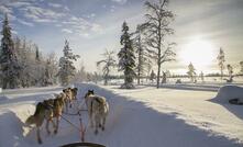  The locals' mode of transport in Lapland