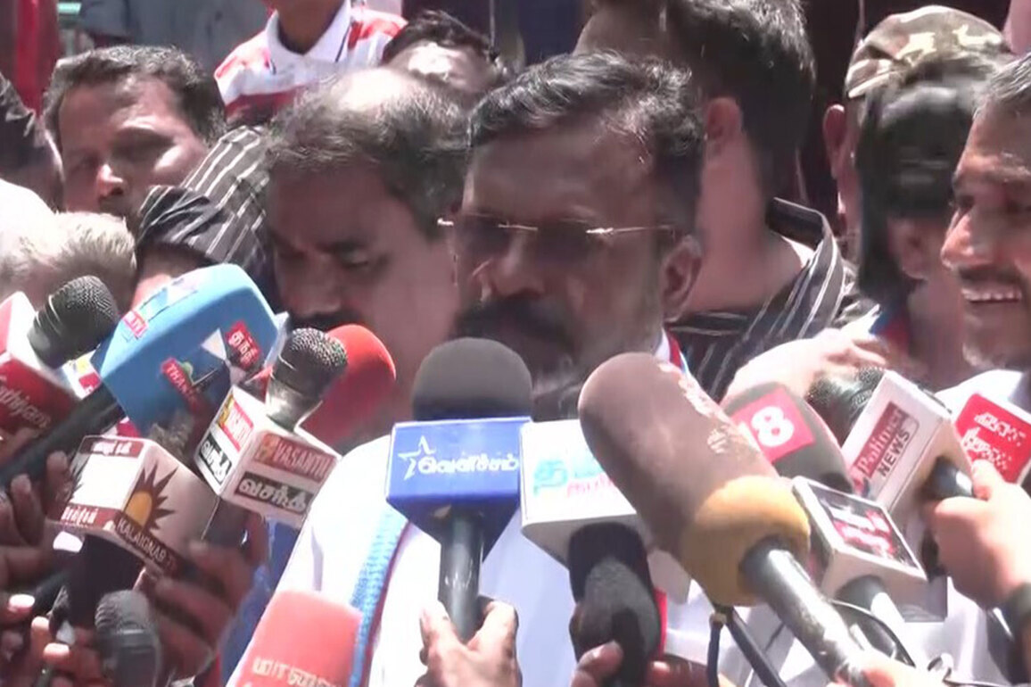 "Annamalai speaking without understanding global situation:" VCK Chief Thirumavalavan slams K Annamalai