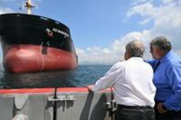 UN chief ends Europe trip with visit to vessels of hope