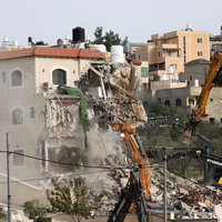 MIDEAST-WEST BANK-RAMALLAH-DEMOLITION