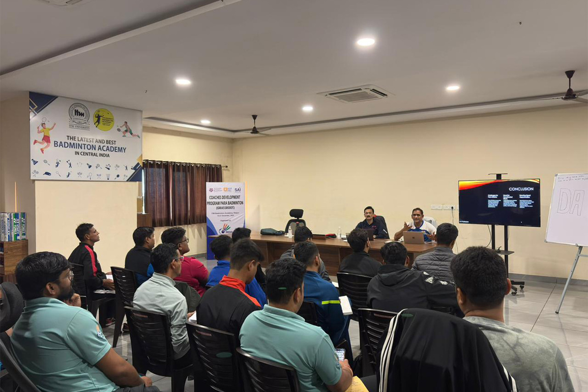 Raipur: BAI conducts first-ever coaches Development Program Para Badminton (Grassroot)