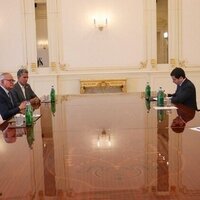 Azerbaijani President receives Arab Parliament delegation
