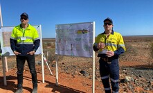  Bellevue CEO Darren Stralow (left) and chief sustainability officer and head of corporate development Luke Gleeson at Bellevue