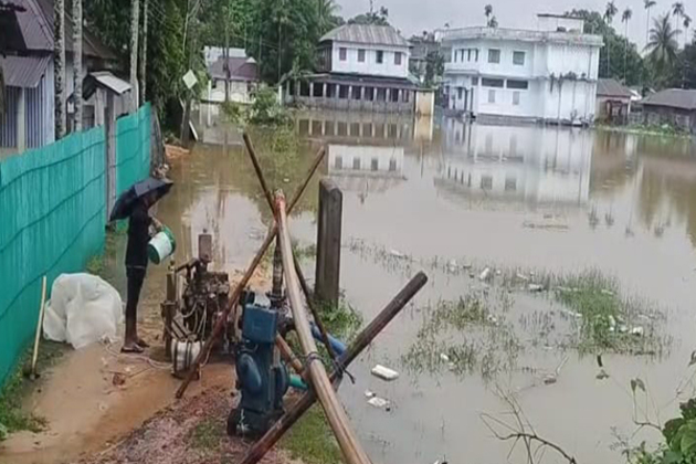 Over 750 displaced in South Tripura as Muhuri River breaches danger mark, 12 relief camps set