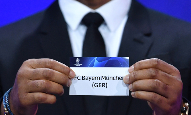Football: UEFA Champions League group stage draw Football: UEFA Champions League group stage draw