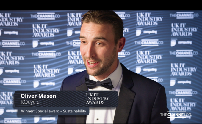 Video: KOcycle, Special Sustainability winner at UK IT Industry Awards 2023