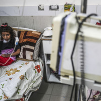MIDEAST-GAZA CITY-CHILDREN'S HOSPITAL