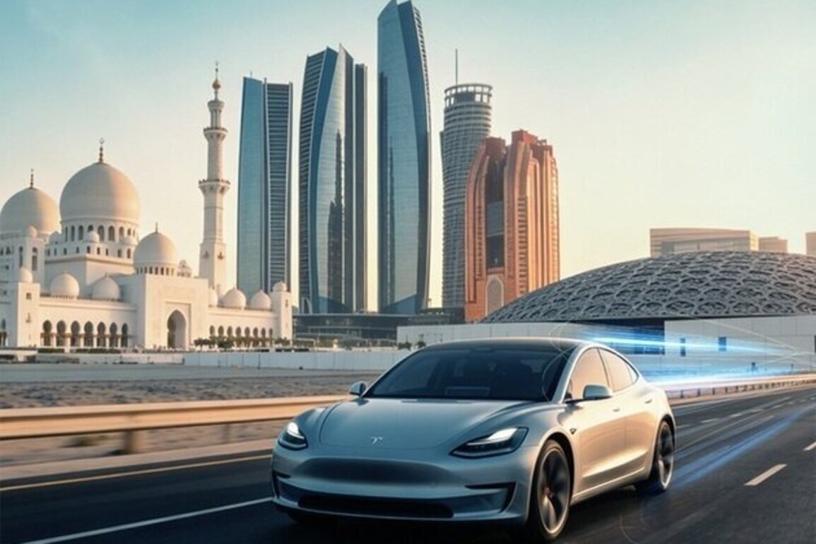 Integrated Transport Centre oversees Tesla's first 'Full Self-Driving' trials in Abu Dhabi