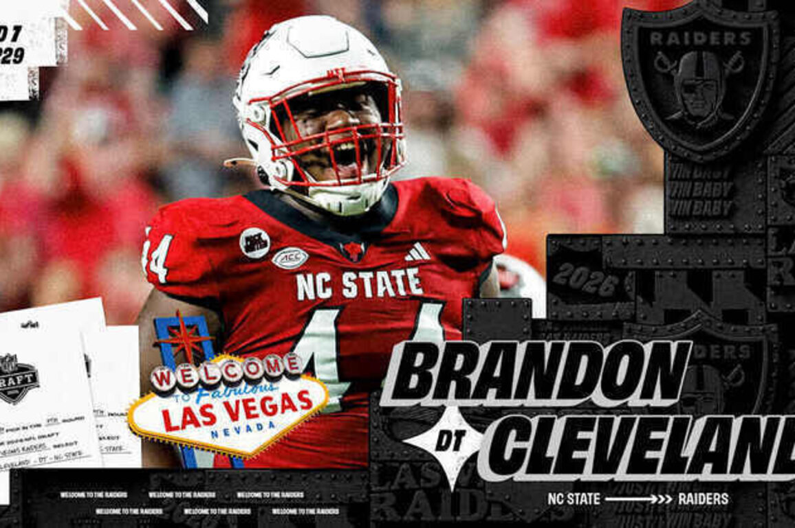 Raiders select Brandon Cleveland with the No. 229 overall pick