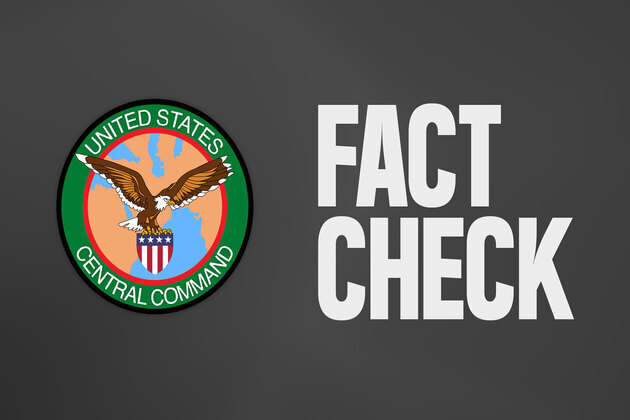 US Central Command rejects Iran's "false claim" of downing fighter jet in Strait of Hormuz