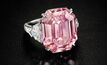 Diamante rosa de US$ 50 Mi vai a leilão na Suíça