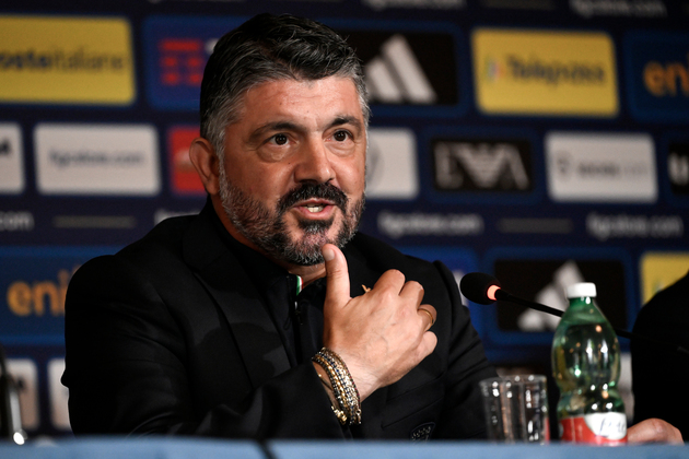 (SP)ITALY-ROME-FOOTBALL-NATIONAL FOOTBALL TEAM OF ITALY-GENNARO GATTUSO