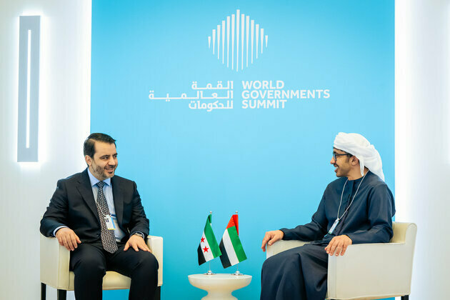 Abdullah bin Zayed, Syrian FM discuss enhancing relations