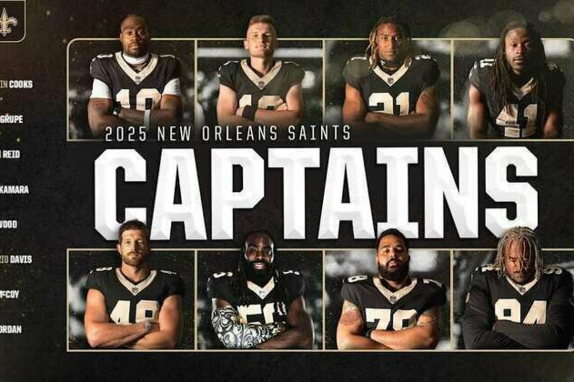 New Orleans Saints name team captains ahead of 2025 season