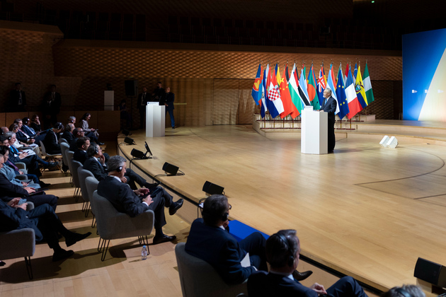 FRANCE-PARIS-CHINA-VICE PREMIER-NUCLEAR ENERGY SUMMIT-SPEECH