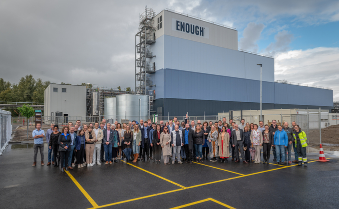 The Plenitude project partners at the Enough mycoprotein factory in the Netherlands | Credit: Plenitude