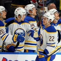 Trio of multi-goal scorers sends Sabres past Senators for 1st win