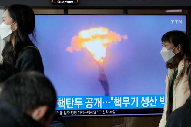North Korea Unveils Smaller Nuclear Warheads