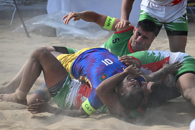 (SP)CHINA-HAINAN-SANYA-ASIAN BEACH GAMES-BEACH KABADDI(CN)