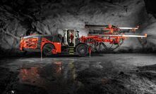 Sandvik unveils news DD423iE battery drill 