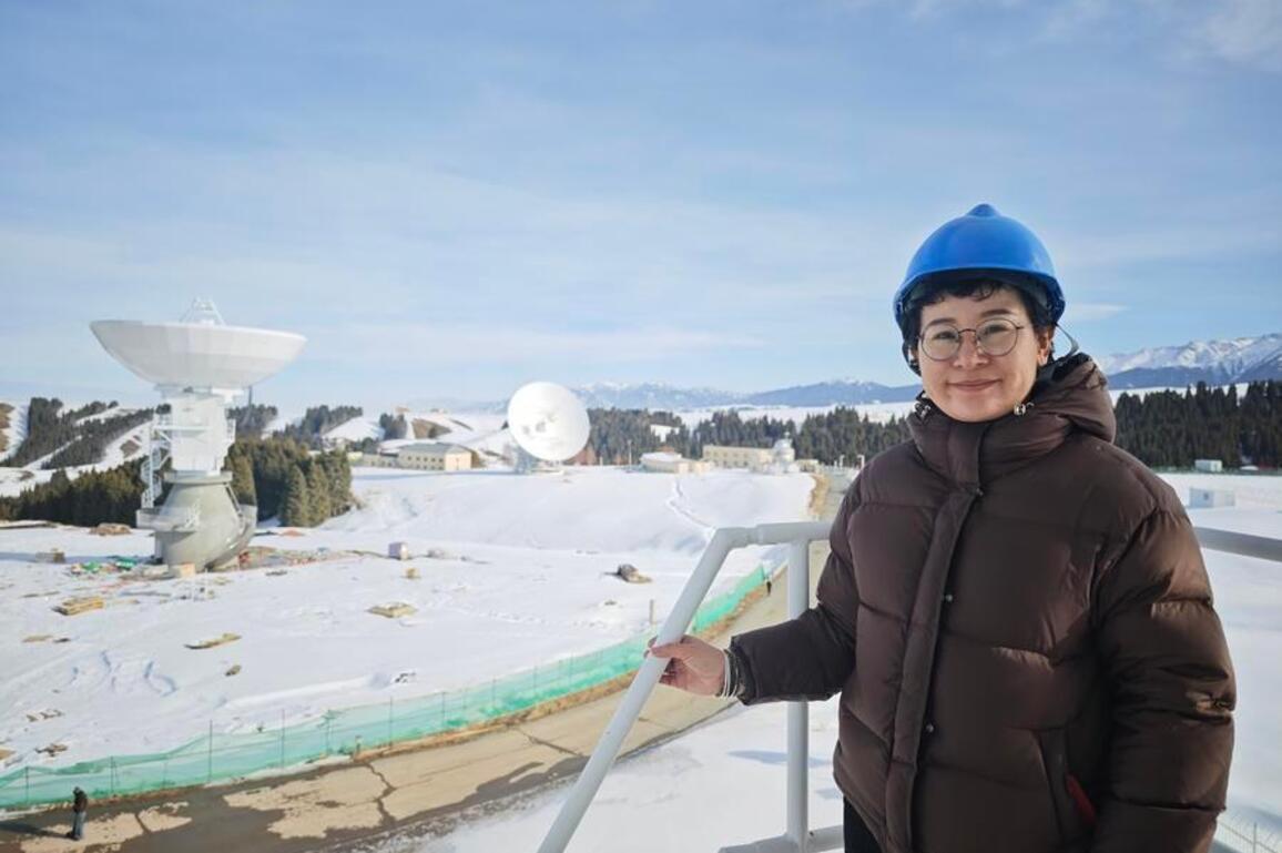 Small figure, big job: The woman engineer holding up China's giant telescope