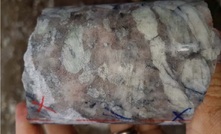 Spodumene mineralisation in pegmatite found at Sayona Mining's Authier lithium project in Quebec