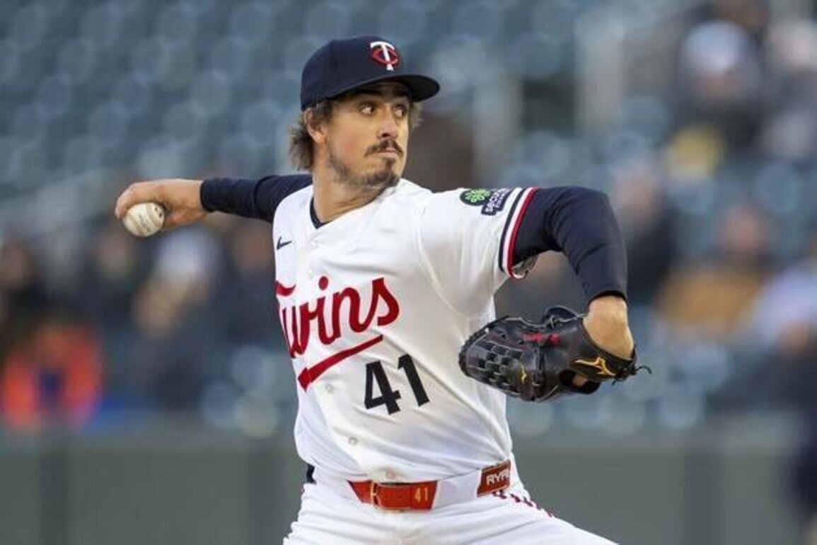 Twins ace Joe Ryan leaves after nine pitches Sunday