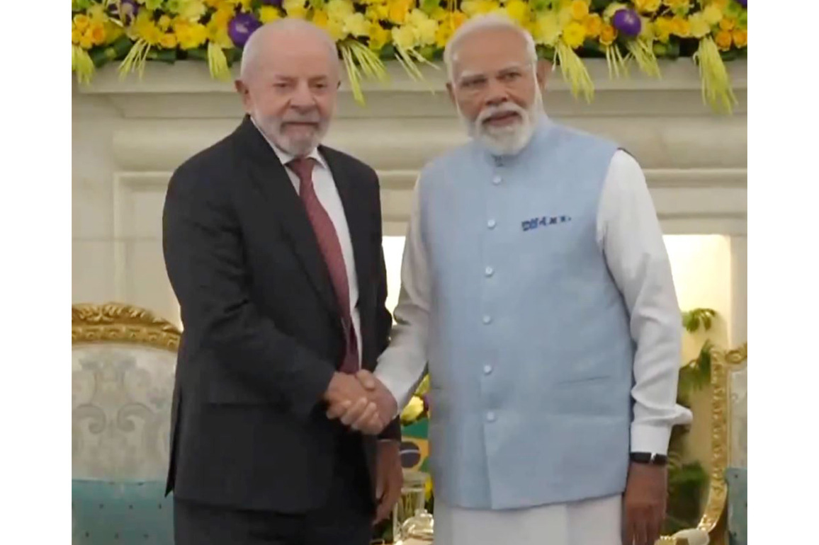 Brazilian President Luiz Inacio Lula da Silva and PM Modi hold bilateral talks