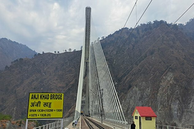First cable-stayed Anji Rail bridge is ready to start a new era of Indian Railway