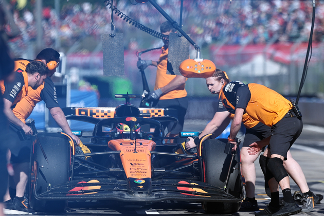 (SP)ITALY-IMOLA-AUTO-F1 GRAND PRIX-PRACTICE SESSION