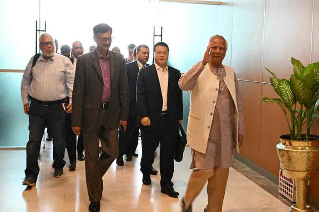 Bangladesh's Chief Adviser Muhammad Yunus departs for four-day visit to China