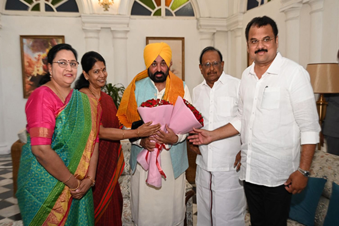 DMK delegation meets Punjab CM over proposed delimitation