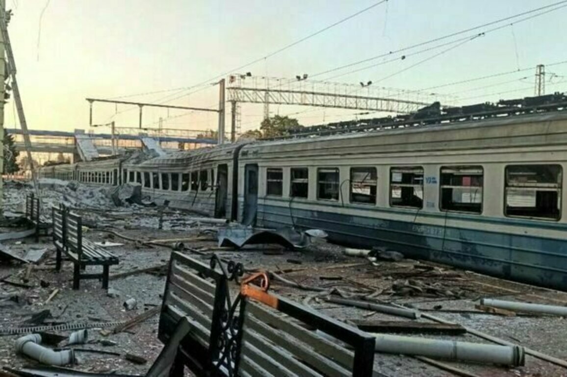 2 Dead In Russian Missile Strike Targeting Key Ukrainian Railway Hub 