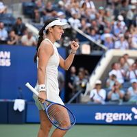 (SP)U.S.-NEW YORK-TENNIS-US OPEN-WOMEN'S SINGLES-PEGULA VS KREJCIKOVA
