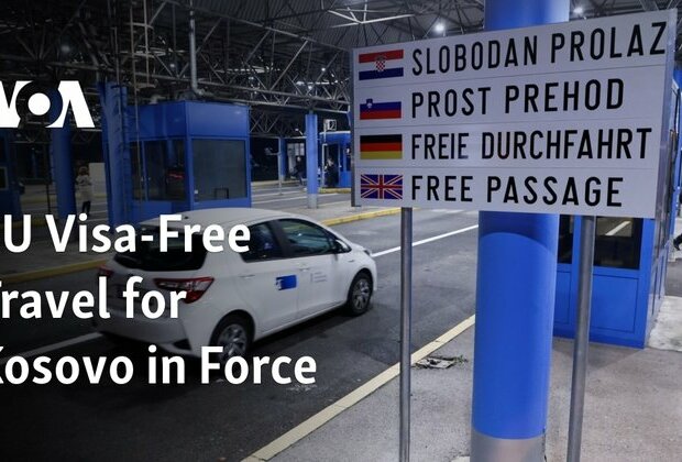 EU Visa-Free Travel for Kosovo in Force