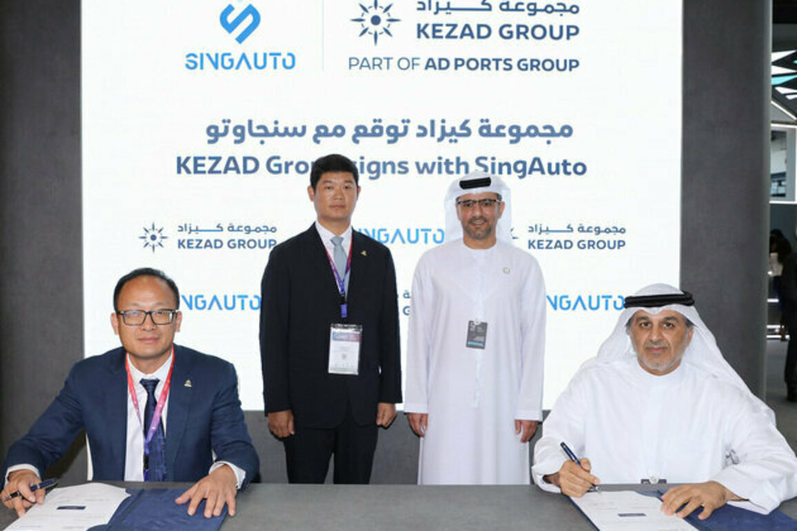 SINGAUTO to establish AED100 million smart logistics facility in KEZAD