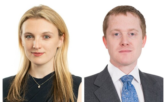 Katie Becher and Simon Evans are associate and senior associate at CMS