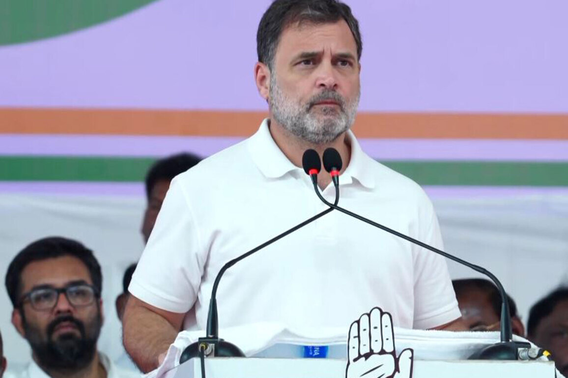 Rahul Gandhi alleges Puducherry Govt "imposed from Delhi", accuses BJP of corruption ahead of polls