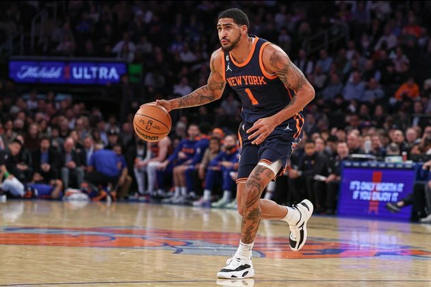 Knicks F Obi Toppin (knee) out 2-3 weeks