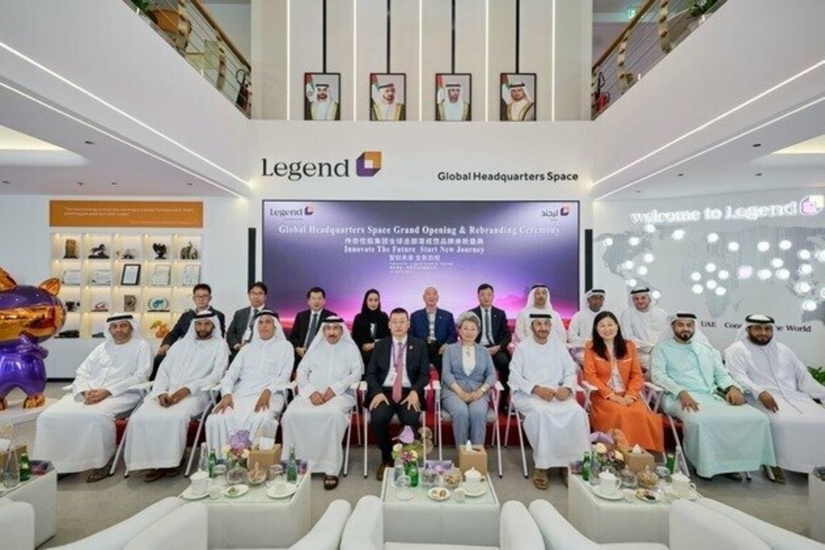 Legend Holding Group strengthens UAE-China partnership ties, future-forward innovation