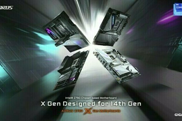 GIGABYTE AORUS Z790 X Gen Motherboards Welcomes Intel's Core 14th-gen Processors with Leading DDR5 Performance