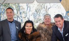 Pictured at the signing ceremony: Ammar Al-Joundi, DJAARA chairwoman Rebecca Phillips, Rodney Carter and Agnico Eagle vice presidents Ion Hann and John Landmark. Image supplied by Agnico Eagle