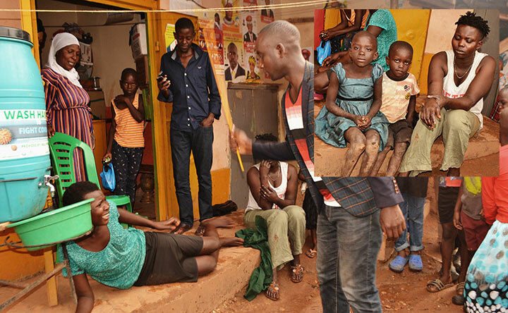 Abaakakiiko ka LC mu Kazo Angola nga bakuba muganda wa Aikolu kibooko olw'okutulugunya abaana. Bombi ne Aikolu baabakubye.  Mu katono ye Aikolu n'abaana abaabakubizza. 